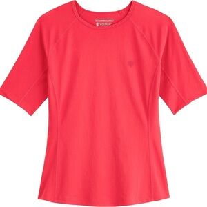 Coolibar Women's Hightide Short Sleeve Swim Shirt XS